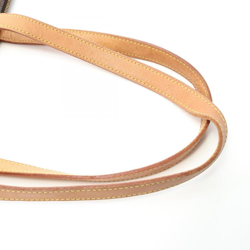 LOUIS VUITTON Authentic Brown Monogram Leather Tote Bag - Picture 10 of 11